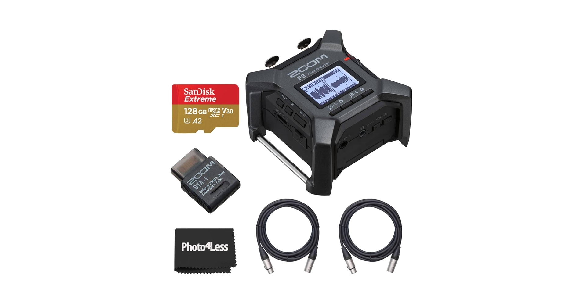 ZOOM ズーム フィールドレコーダー F3 + Bluetooth BTA-1 Amazon | Zoom F3 マルチトラックレコーダー 32ビットフロート +